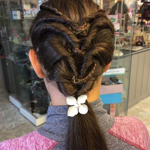 Peinado de ceremonia para mujer