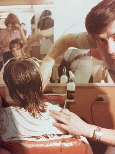 imágenes históricas de los inicios de nuestra peluquería