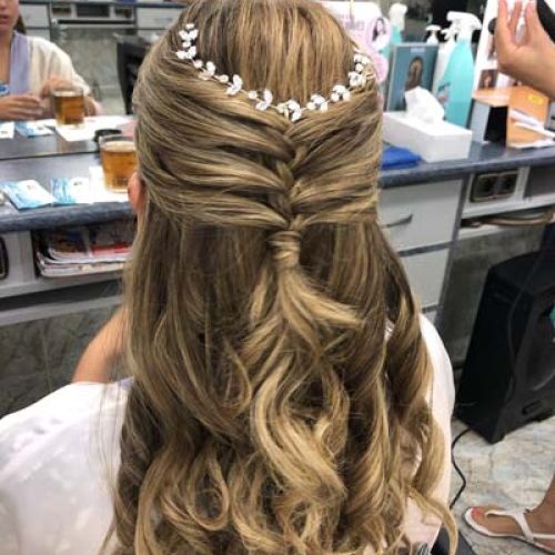 Peinado de ceremonia para mujer