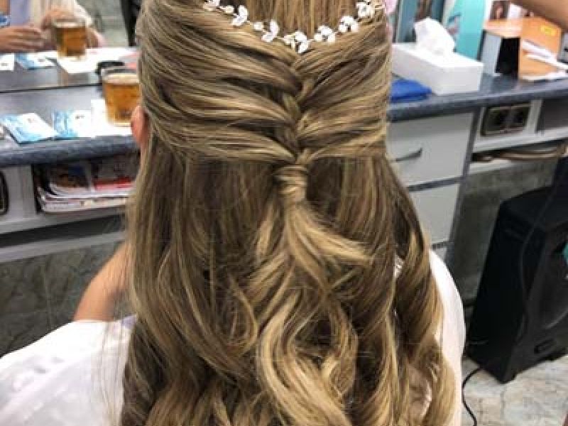 Peinado de ceremonia para mujer