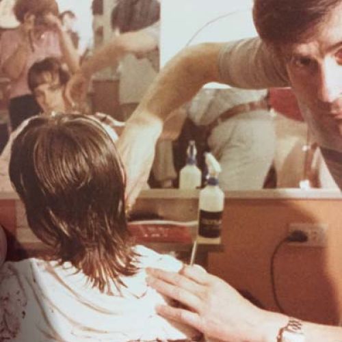 imágenes históricas de los inicios de nuestra peluquería